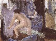 Edgar Degas Out off bath Spain oil painting artist